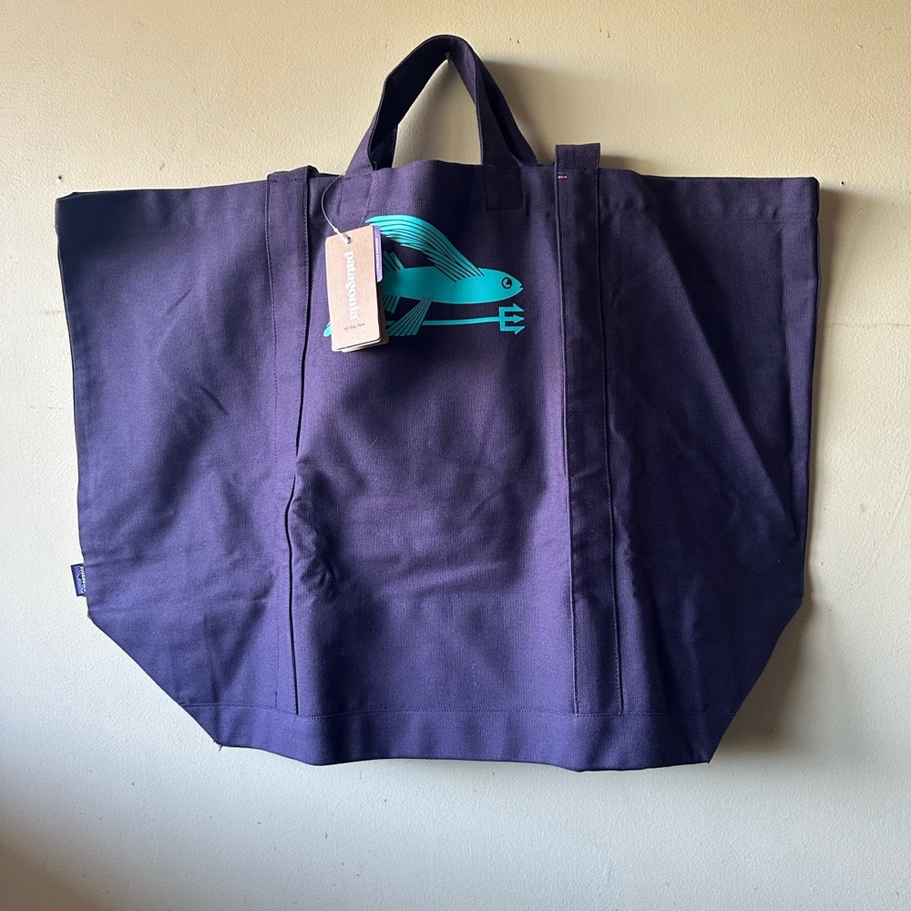 Patagonia Piton Purple All Day Tote - Picture 2 of 8